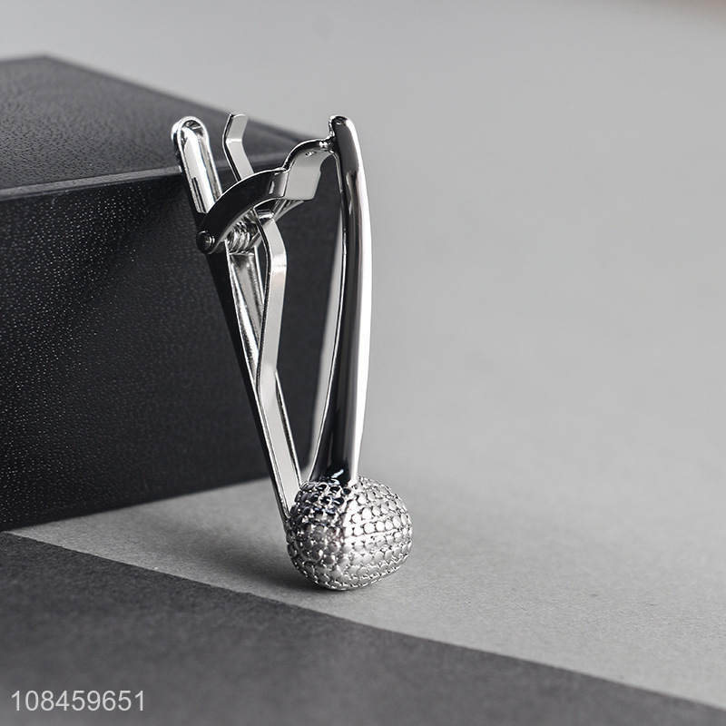 Hot products silver tobacco pipe metal fashion tie clips