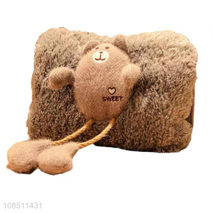 Wholesale cartoon cover winter hand warmer safe electric <em>hot</em> <em>water</em> <em>bag</em>