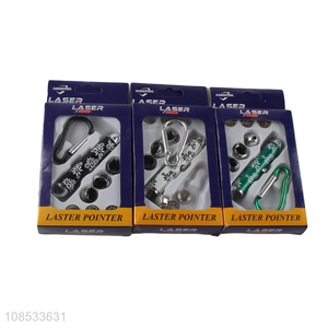 Wholesale mulipurpose laser pointer mini led <em>flashlight</em> working training toy