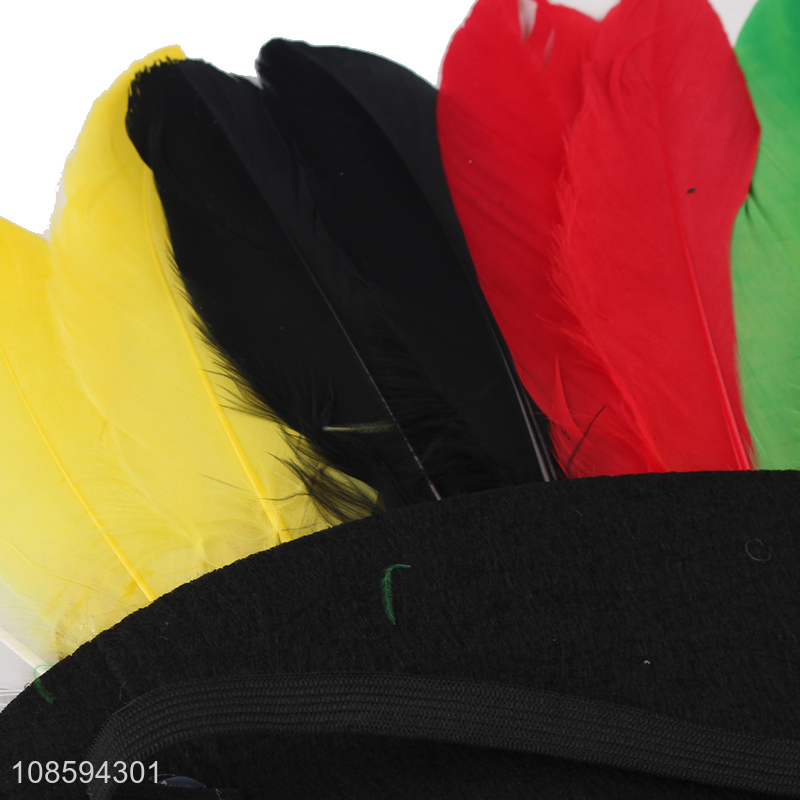 Popular products party supplies colourful headband with feather