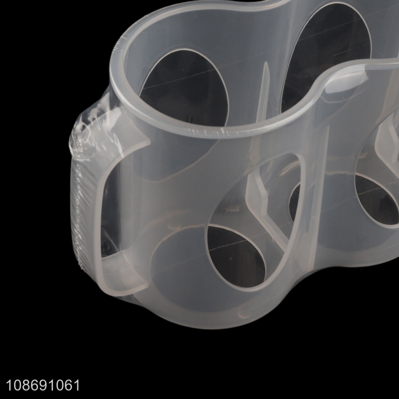 New product portable plastic soda can holder refrigerator organizer