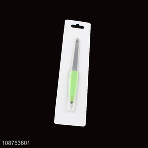 Hot selling double-headed <em>nail</em> supplies <em>nail</em> <em>file</em> for girls