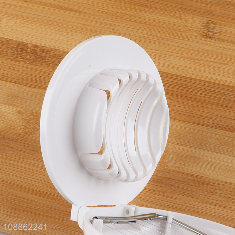 Factory supply egg cutter slicer with stainless steel wire