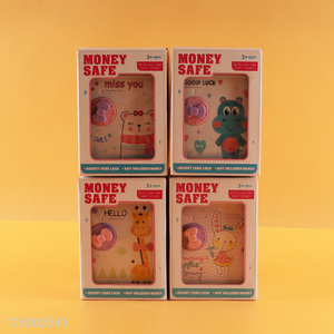 Hot selling automatic <em>money</em> rolling mini kids password <em>money</em> <em>box</em>