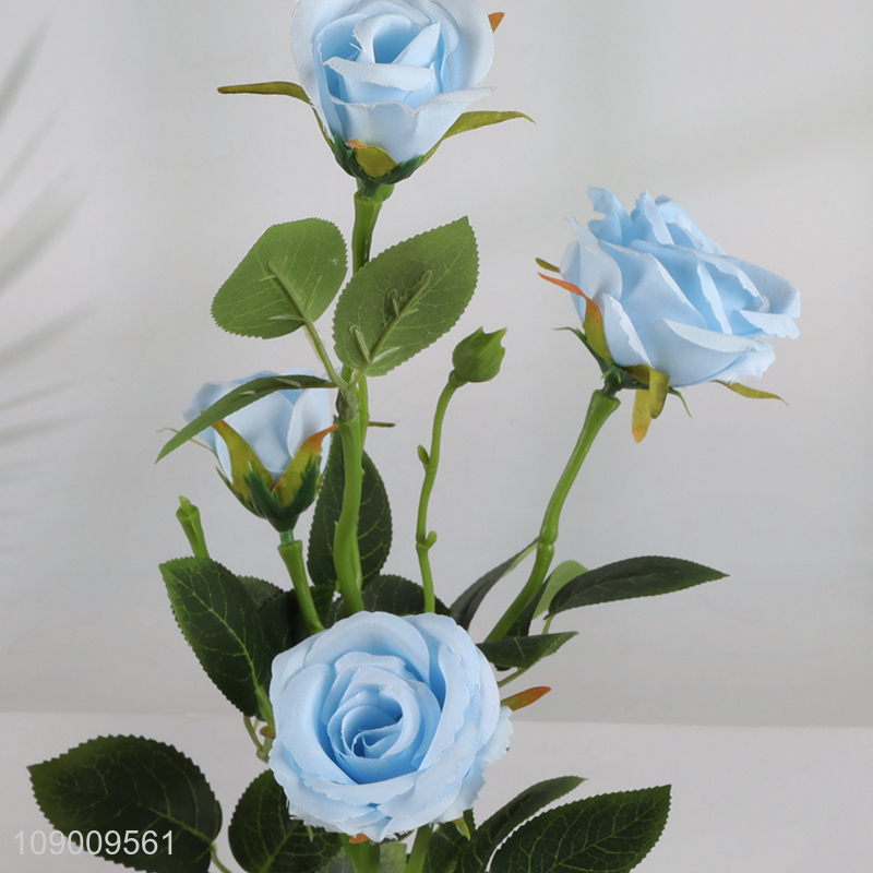 Hot products home office decor faux flower artificial potted  plants for sale