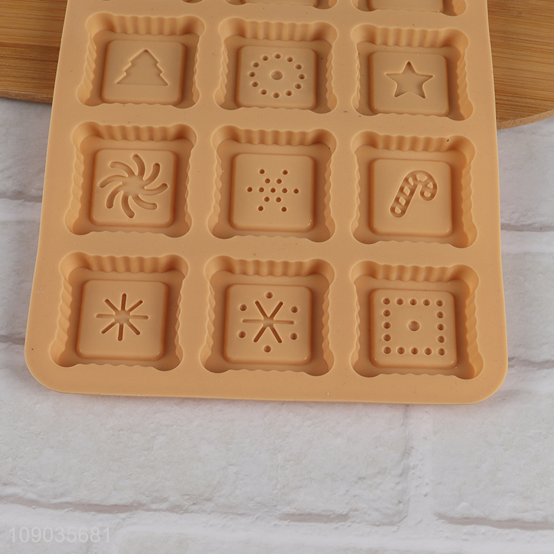 Good Quality 12-Cavity Silicone Cake Molds Silicone Cake Baking Tools