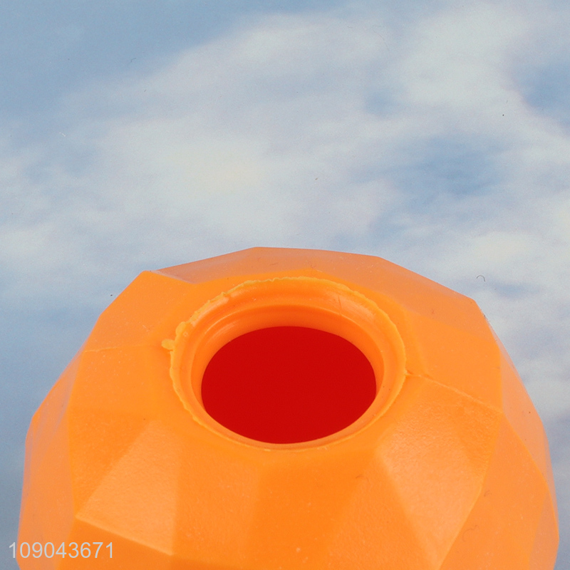 Good Quality Tangerine Shape Dog Treat Toy Dog Teething Chew Toy