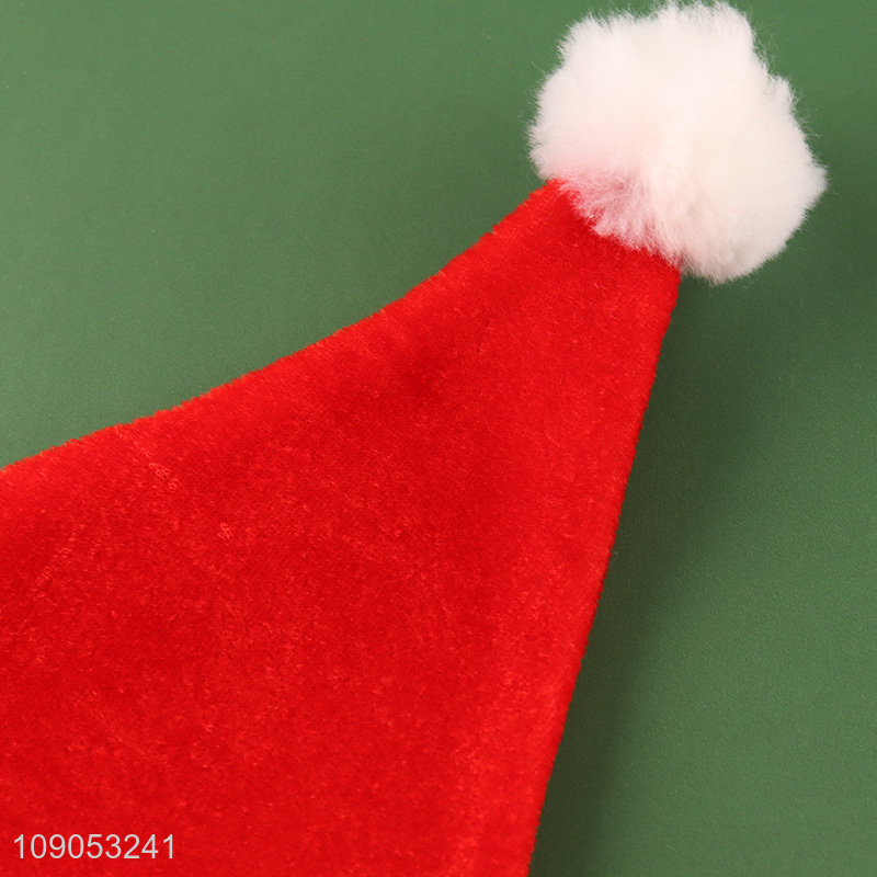 Wholesale Unisex Christmas Hat Cute Santa Hat Xmas Party Hat