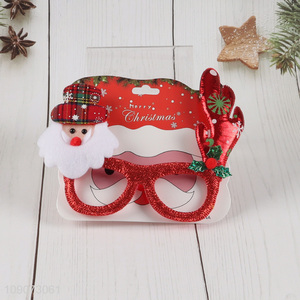Factory direct sale  party supplies Christmas glasses Christmas decoration