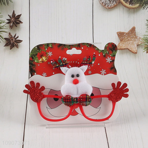 Yiwu market reindeer shape  party supplies Christmas glasses for sale