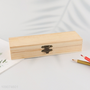 China products school kids students stationery wooden pencil box