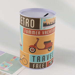 Top products tinplate children <em>money</em> <em>box</em> coin bank for sale