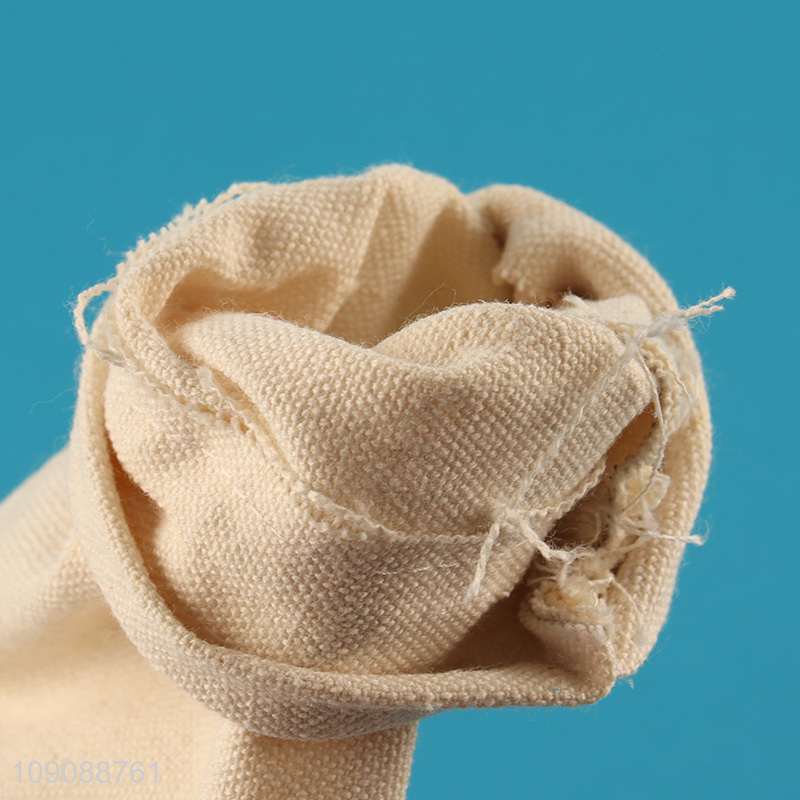 New Arrival Cotton Linen Drawstring Bag Treat Bag Small Gift Bag