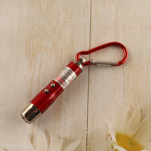 Good Quality Mini Keychain Laser Pointer Led <em>Flashlight</em> Dog Cat Laser Toy