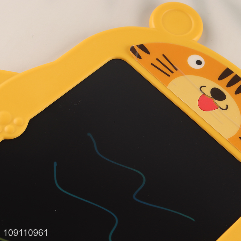 China wholesale tiger shape 10inch LCD writing tablet painting tablet