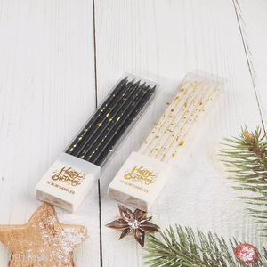 Good Quality 12 Pieces Luxury <em>Birthday</em> <em>Candles</em> Cake <em>Candles</em> Non-Toxic <em>Candles</em>