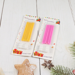 Factory Price 6 Pieces Glitter <em>Birthday</em> <em>Candles</em> <em>Birthday</em> Cake Topper Decoration