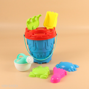 Wholesale <em>Plastic</em> Beach Toys Sand Toy Set with Sand <em>Bucket</em>
