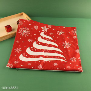 Hot Selling Christmas Throw Pillow Covers Decorative Holiday Pillow Cover