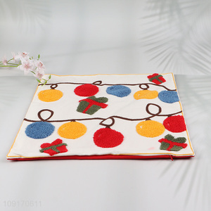 Factory Price Embroidered Pillow Covers Cushion Cases Comfy Cotton Pillow Covers