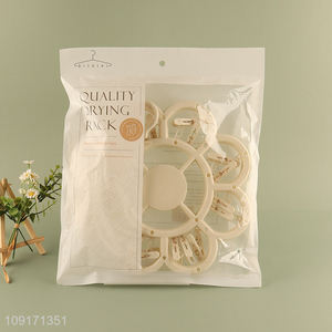 New arrival flower shape socks rack underwear drying rack