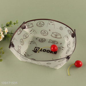 Best selling portable outdoor picnic folding plastic dinner <em>plate</em>