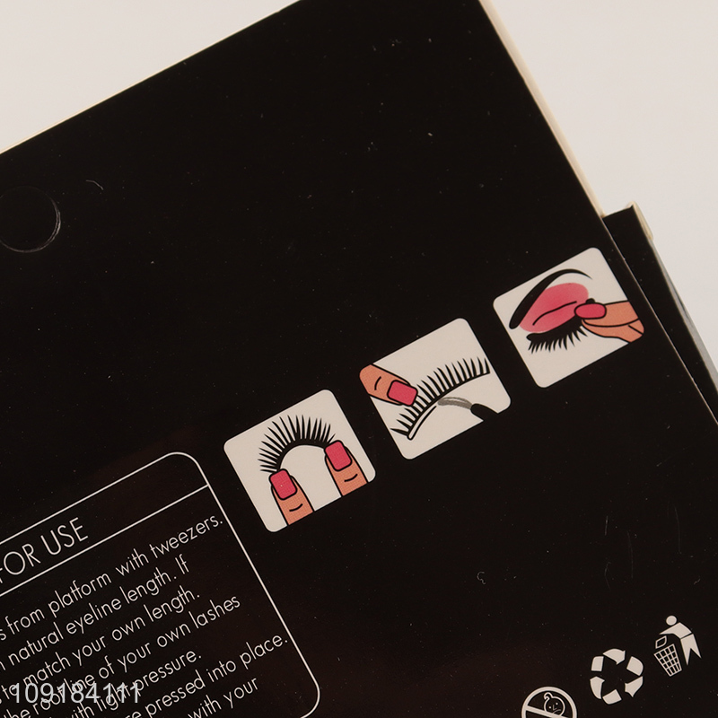 Popular products professional natural soft 3d false eyelash for sale