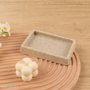 Top quality rectangle bathroom accessories soap tray soap holder
