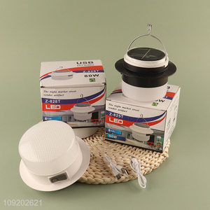 Hot Selling 50 80W Solar Usb Rechargeable Led Emergency <em>Lamp</em> Outdoor Camping <em>Light</em>