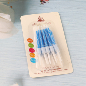Factory Supply 10-Count Colorful <em>Birthday</em> Cake <em>Candles</em> Cupcake <em>Candles</em> Wholesale