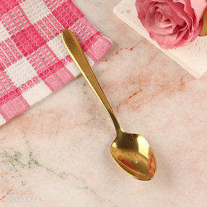 New Product Gold Stainless Steel Dinner <em>Spoon</em> Metal Dinner <em>Spoon</em>