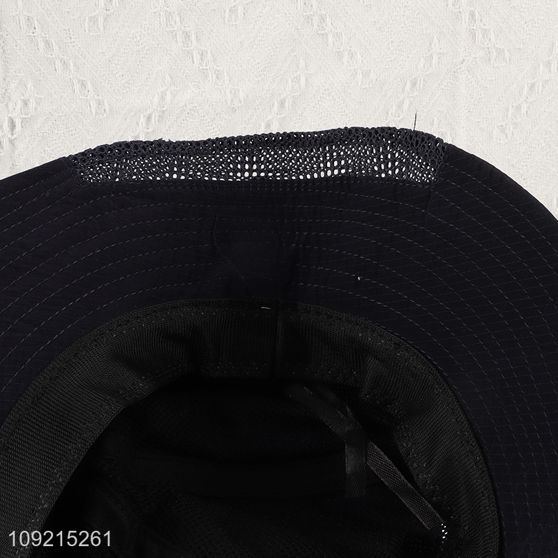 Factory Supply Wide Brim Bucket Hat Custom Logo Bucket Cap