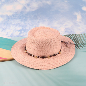 Factory Price Summer Beach <em>Straw</em> Hats Sunhats for Women