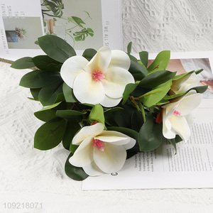 Good Quality 5 Heads <em>Artificial</em> <em>Flower</em> Fake <em>Flower</em> for Indoor Outdoor Decor