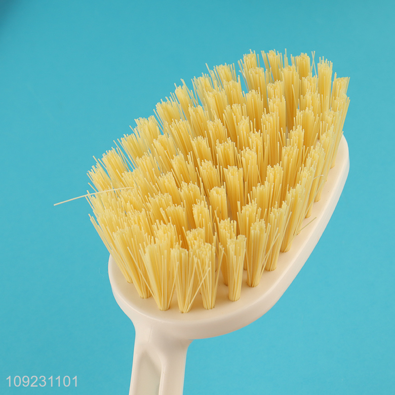 New arrival kitchen cleaning supplies pot brush dish brush with bamboo handle