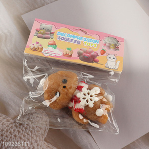 New arrival cartoon <em>dog</em> non-toxic tpr squeeze toys stress relief toys for sale