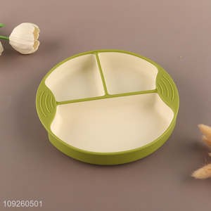 Wholesale Silicone Baby Plate Food Grade Silicone Suction Plate for Toddlers