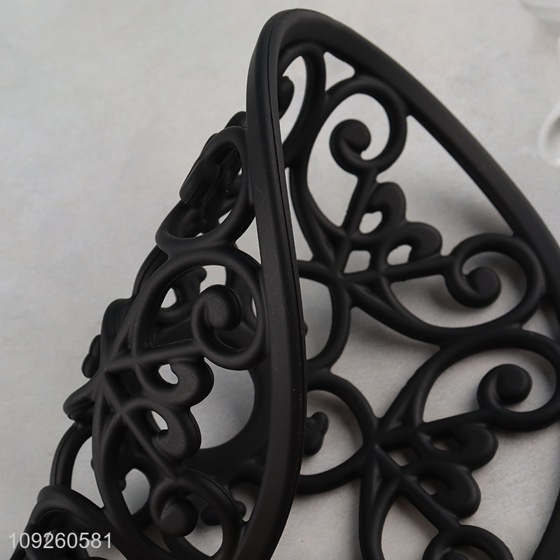 New Product Silicone Trivet Mat Heat Resistant Pot Holder for Kitchen