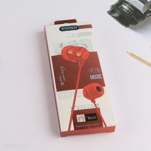 New Product Wired Earbuds Stereo In-Ear Headphones for Smart Phones