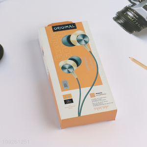 New Arrival In-Ear Headphones Stereo Music Earphones Wired Earphone