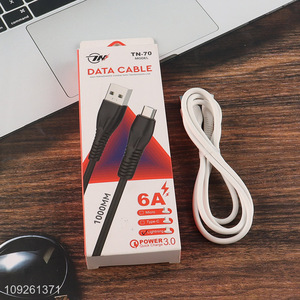 High Quality 1000mm USB to Lightning Cable Quick Charging for iPhone 12/11