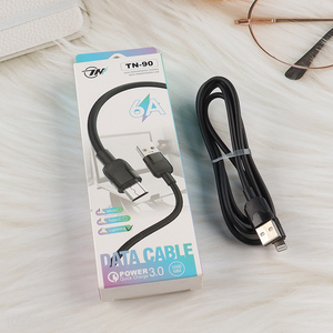 Factory Supply 1000mm USB to Lightning Cable Fast Charging for iPhone 12/11