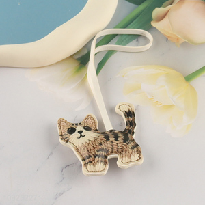 China Imports Cat Keychain Pendant PU Leather Bag Pendant for Handbag Backpack <em>Purse</em>