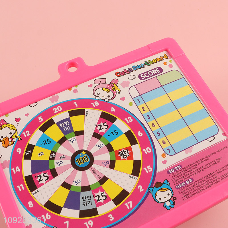 Best selling 2in1 kids white board painting board dart toys