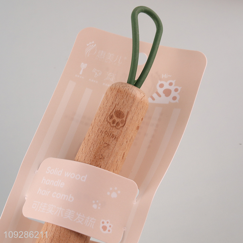 Hot selling wide teeth anti-static hair comb hair brush