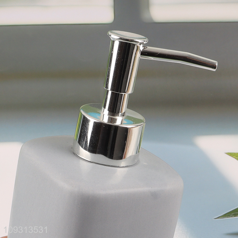 Best sale ceramic bathroom accessories liquid soap dispenser