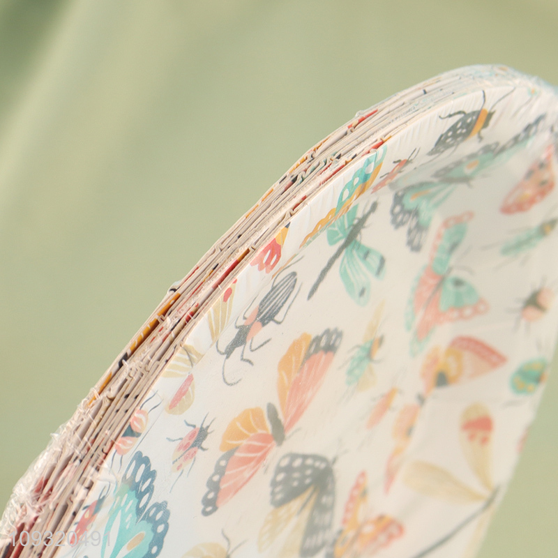 New arrival butterfly printed party paper plate