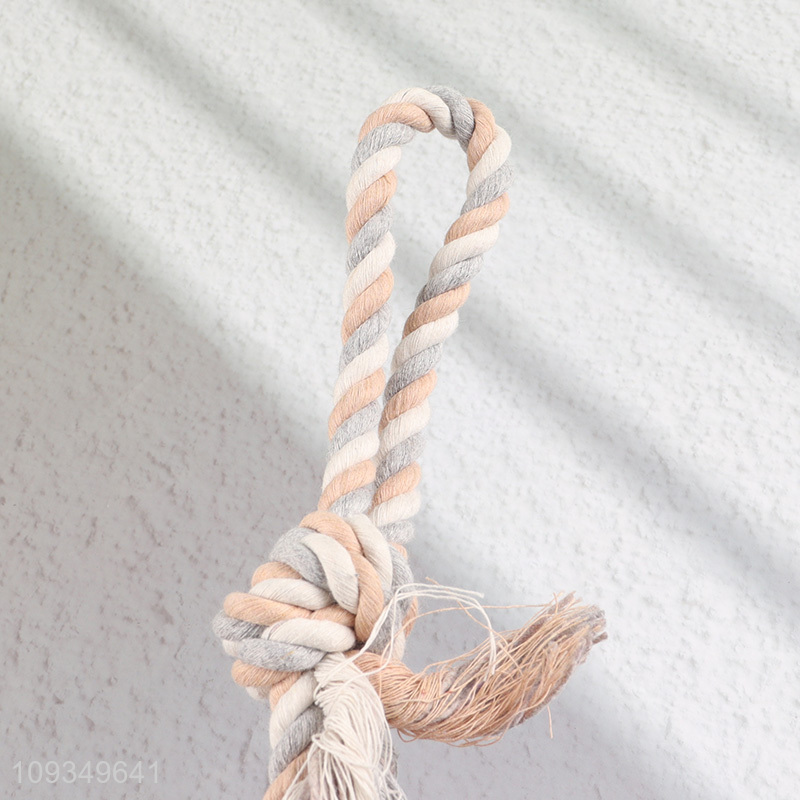 Top products pet cotton rope toys teething toys for training