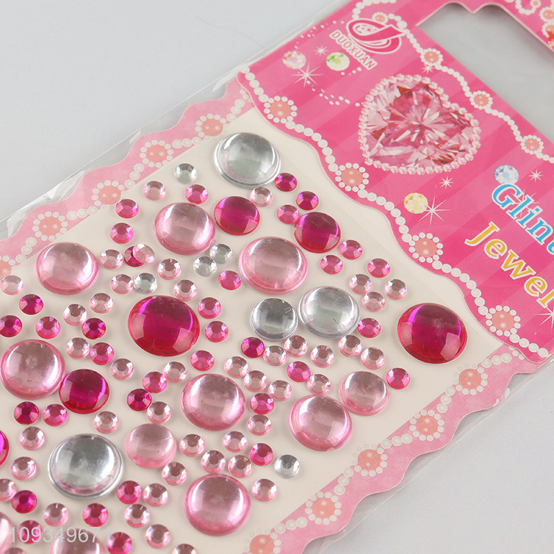 Popular products creative diamond glinting decorative sticker