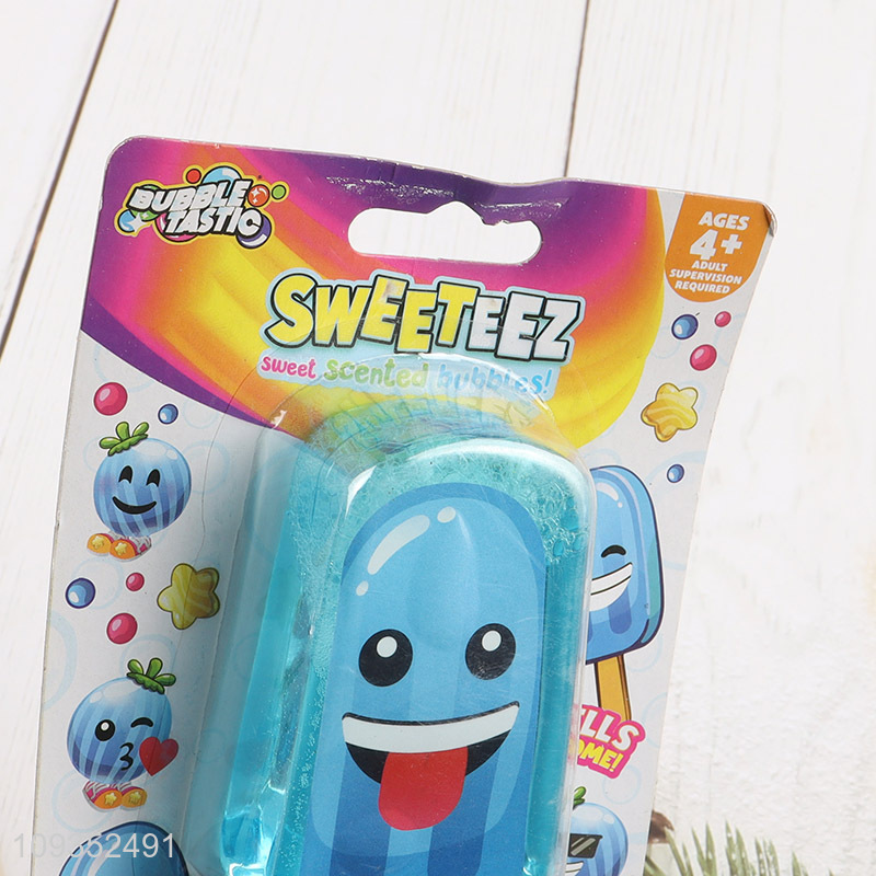 Low price popsicle shape bubble toys for kids